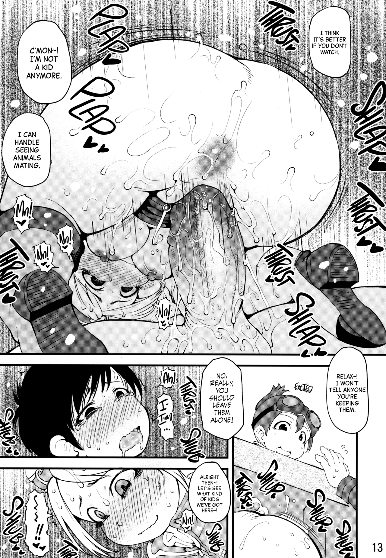 Katsuyoku no Uketsukejou | The Lust-Parched Receptionist page 12 full