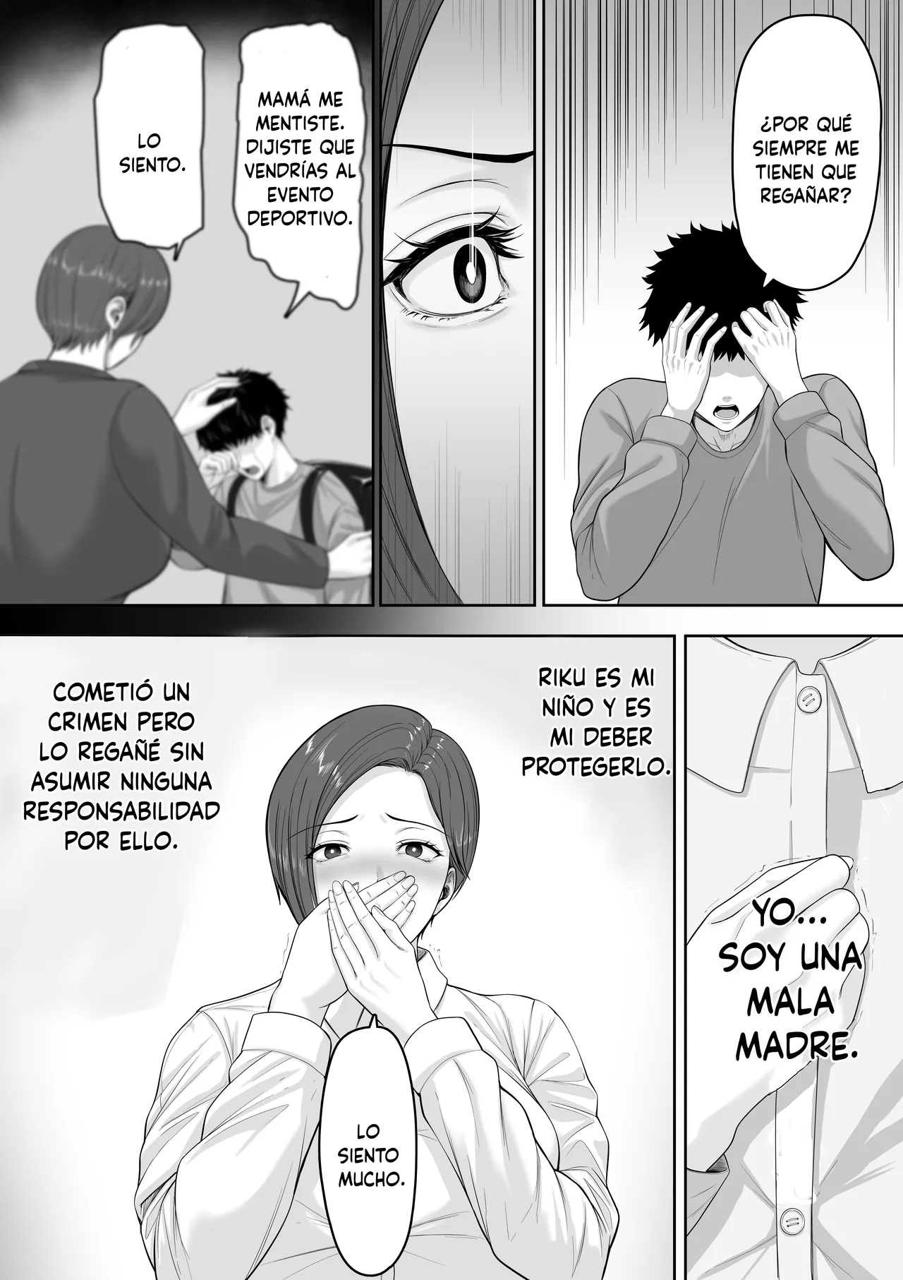 Bakunyuudakedo majimena jyunsa buchou okaasanga oreno chinpowo chitsukokide nuitekureru hanashi page 8 full