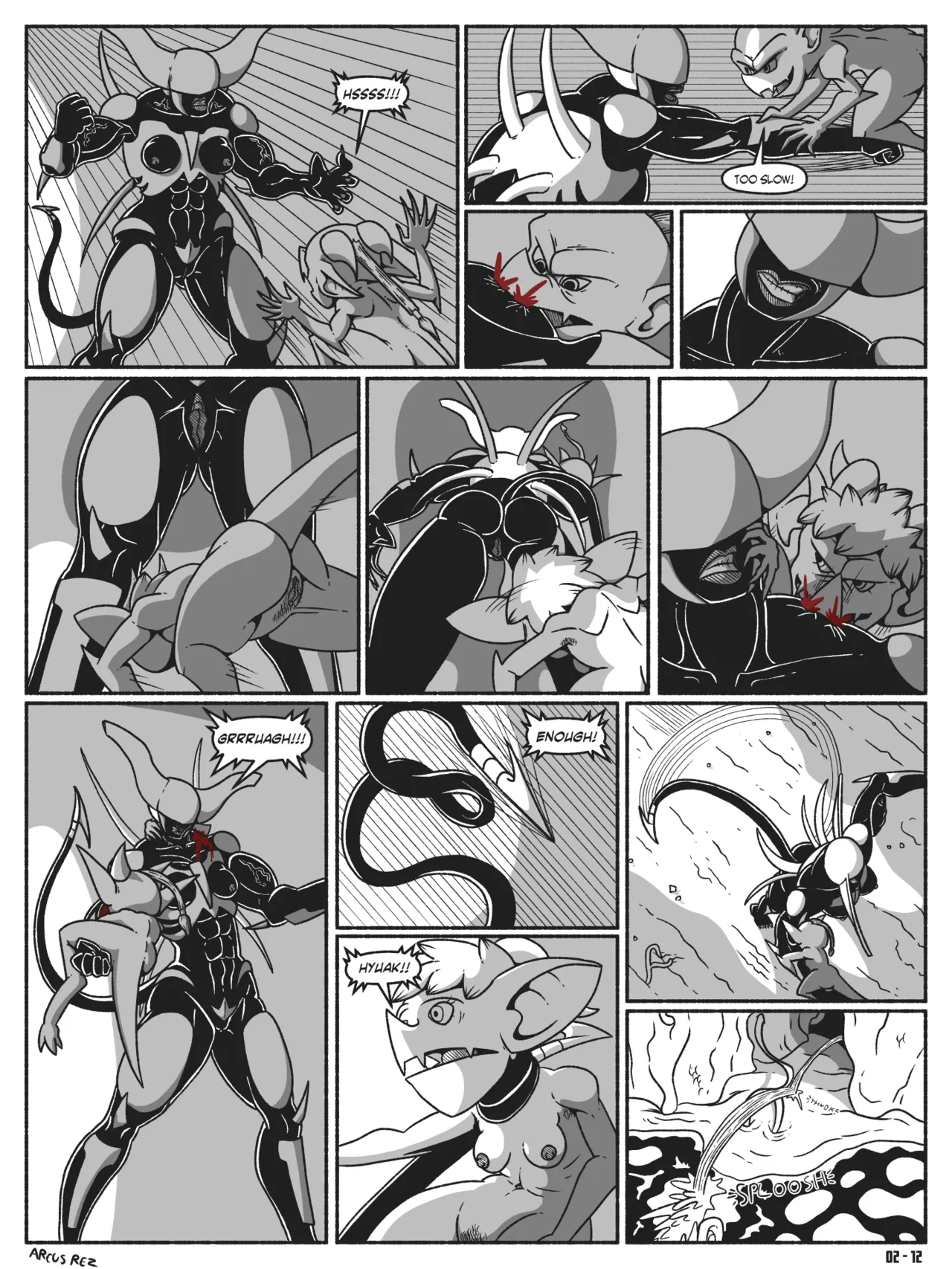 Lilly's Inferno - Issue 2 - Sleepers page 12 full