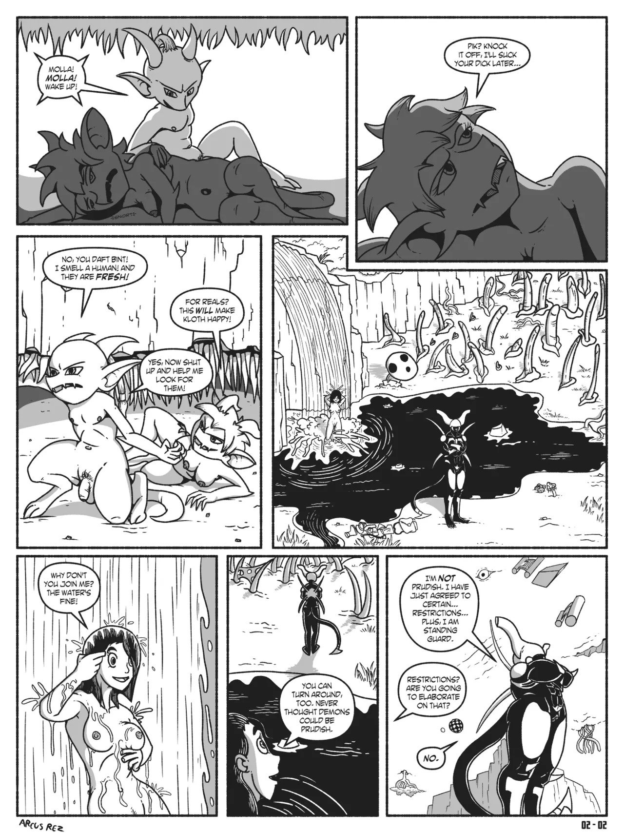 Lilly's Inferno - Issue 2 - Sleepers page 2 full