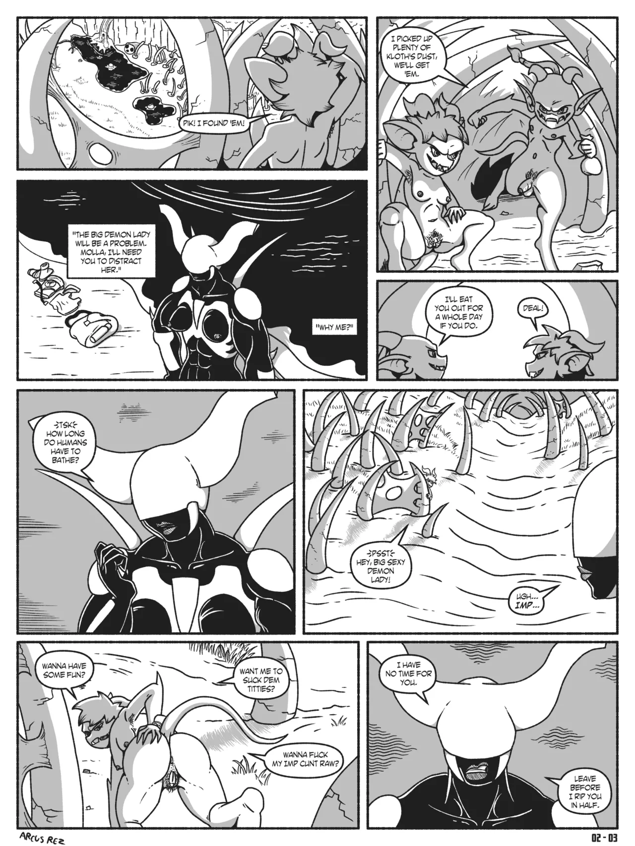 Lilly's Inferno - Issue 2 - Sleepers page 3 full