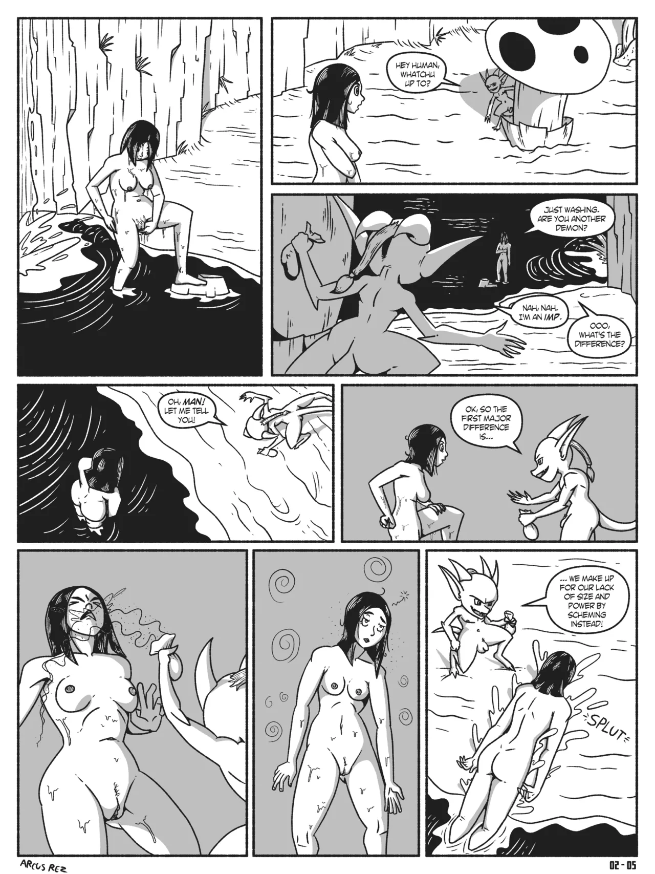 Lilly's Inferno - Issue 2 - Sleepers page 5 full