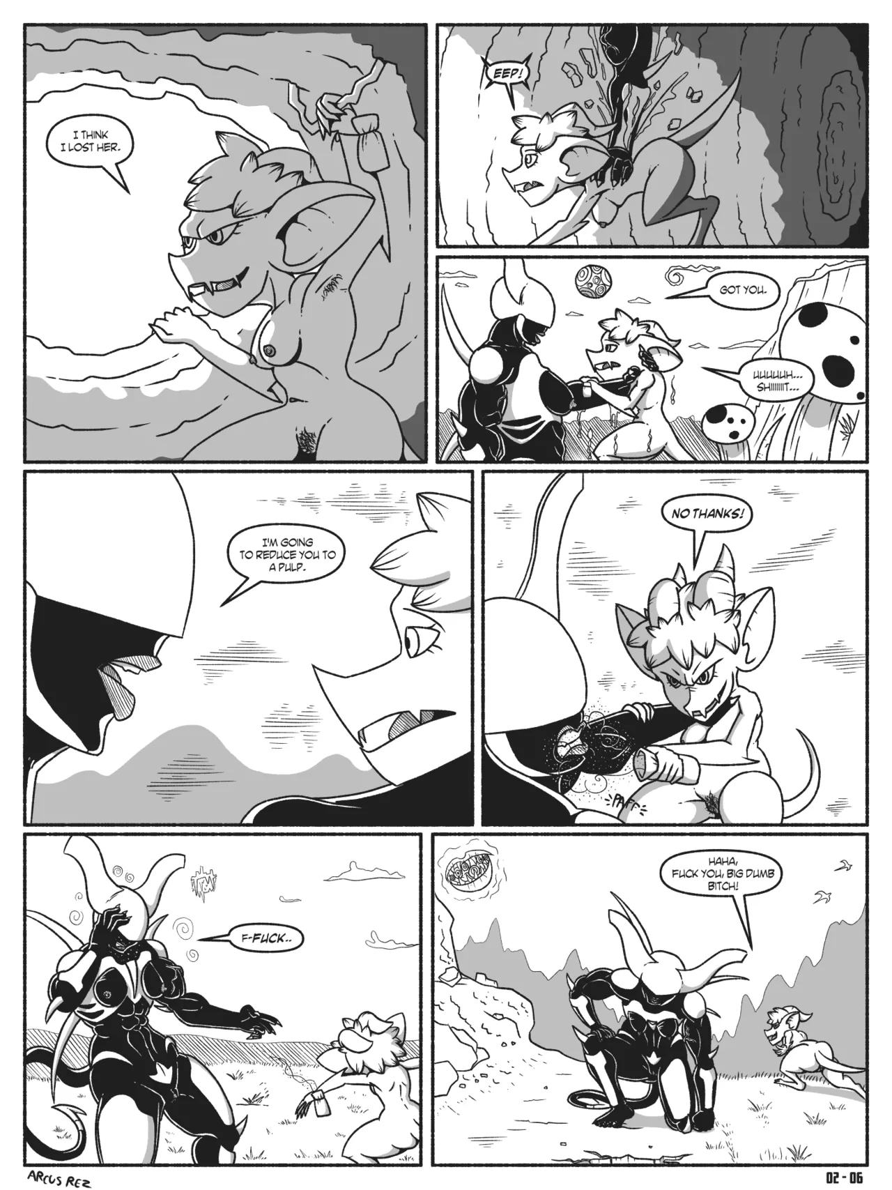 Lilly's Inferno - Issue 2 - Sleepers page 6 full