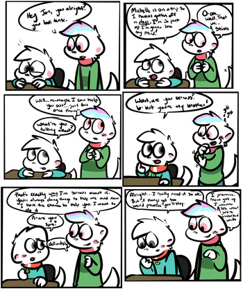[Sachidog] Brotherly Love (Deleted comics) cover