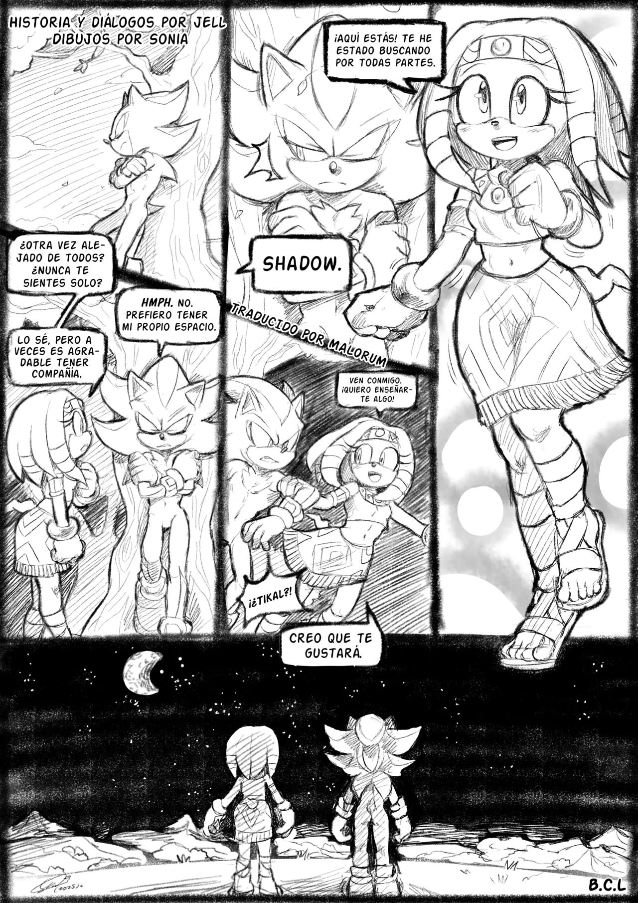 Shadow & Tikal page 1 full