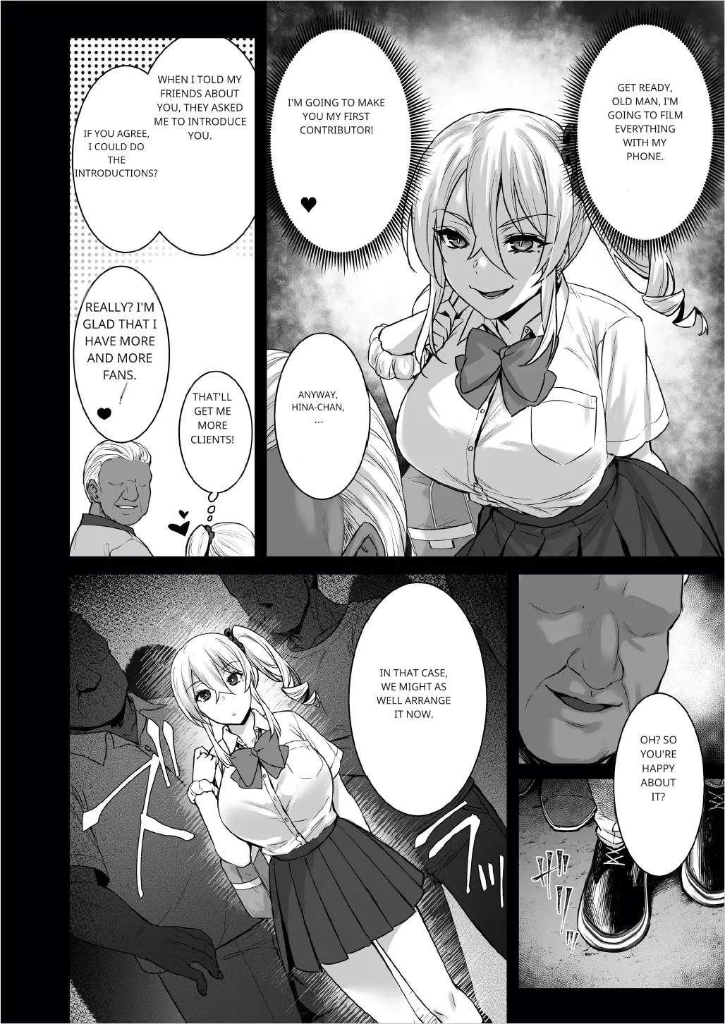 Rental Tanetsuke Oji-san 4 ~Papakatsu o Akuyou suru Namaiki Gal ni Oshioki Rinkan Party~ page 9 full