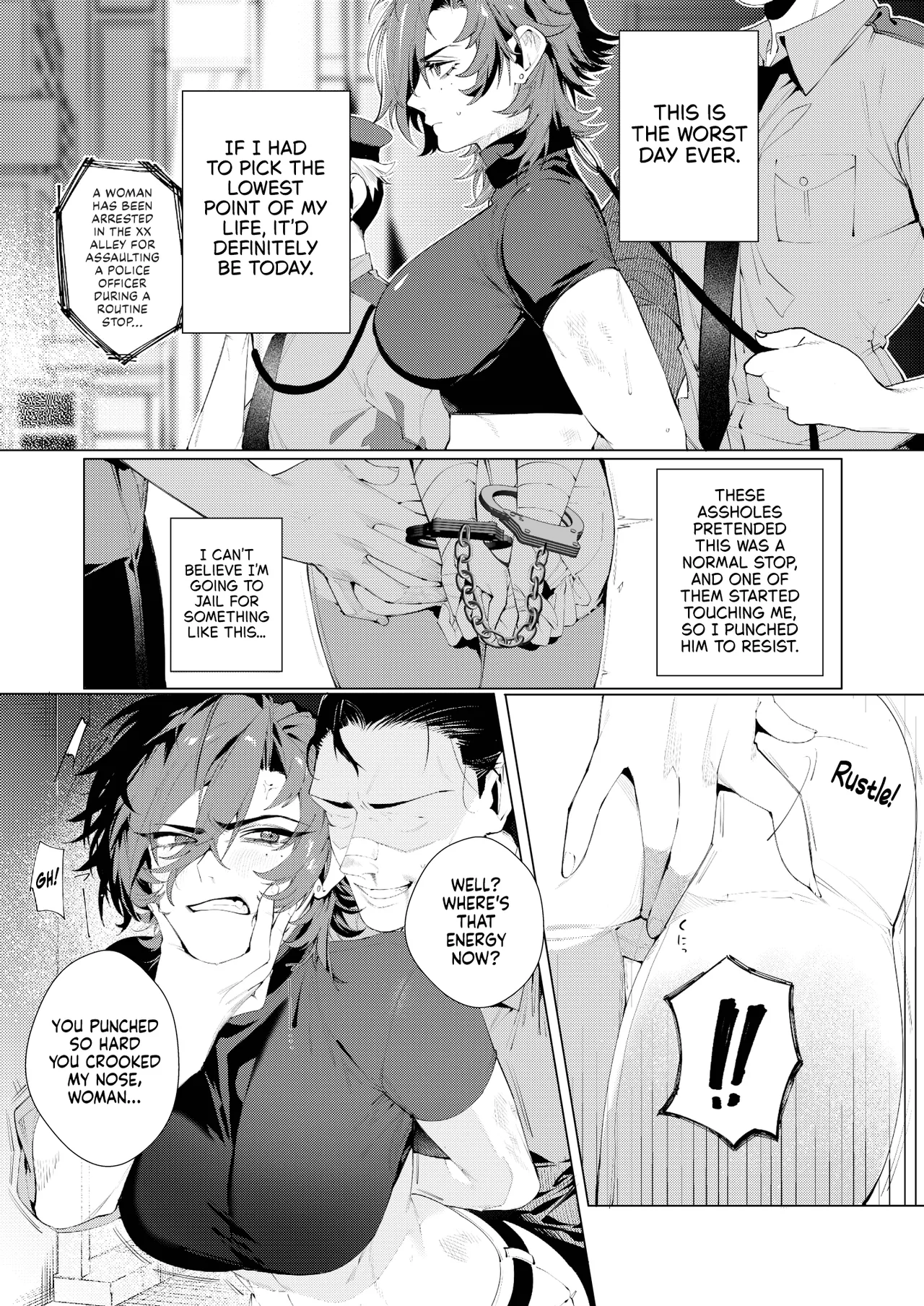 Ryoujoku Kangoku 1 | Prison of Defilement 1 page 3 full