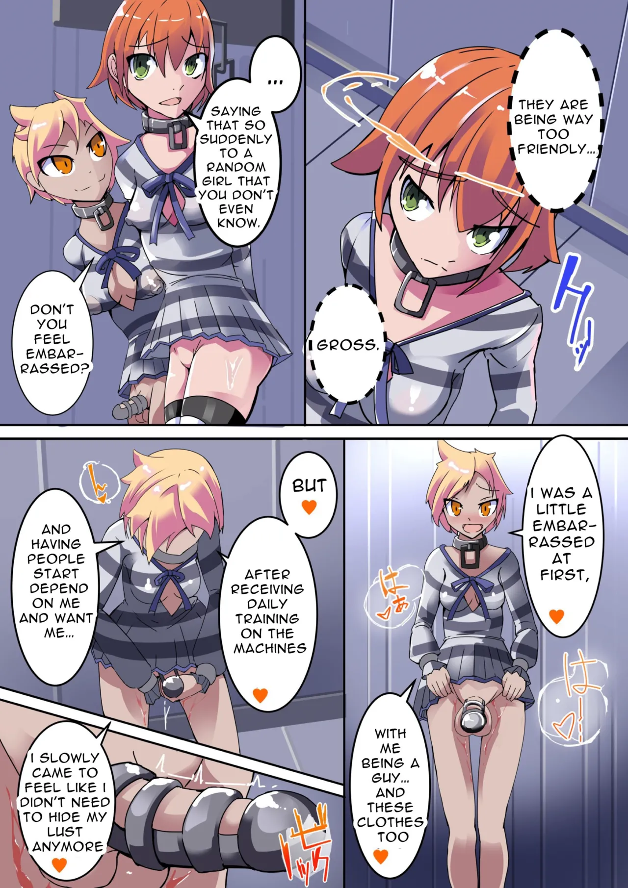 Defeated by an Evil Futanari Executive the Hero is Connected to a Body Modification Machine: Staal Dagger 01 page 11 full