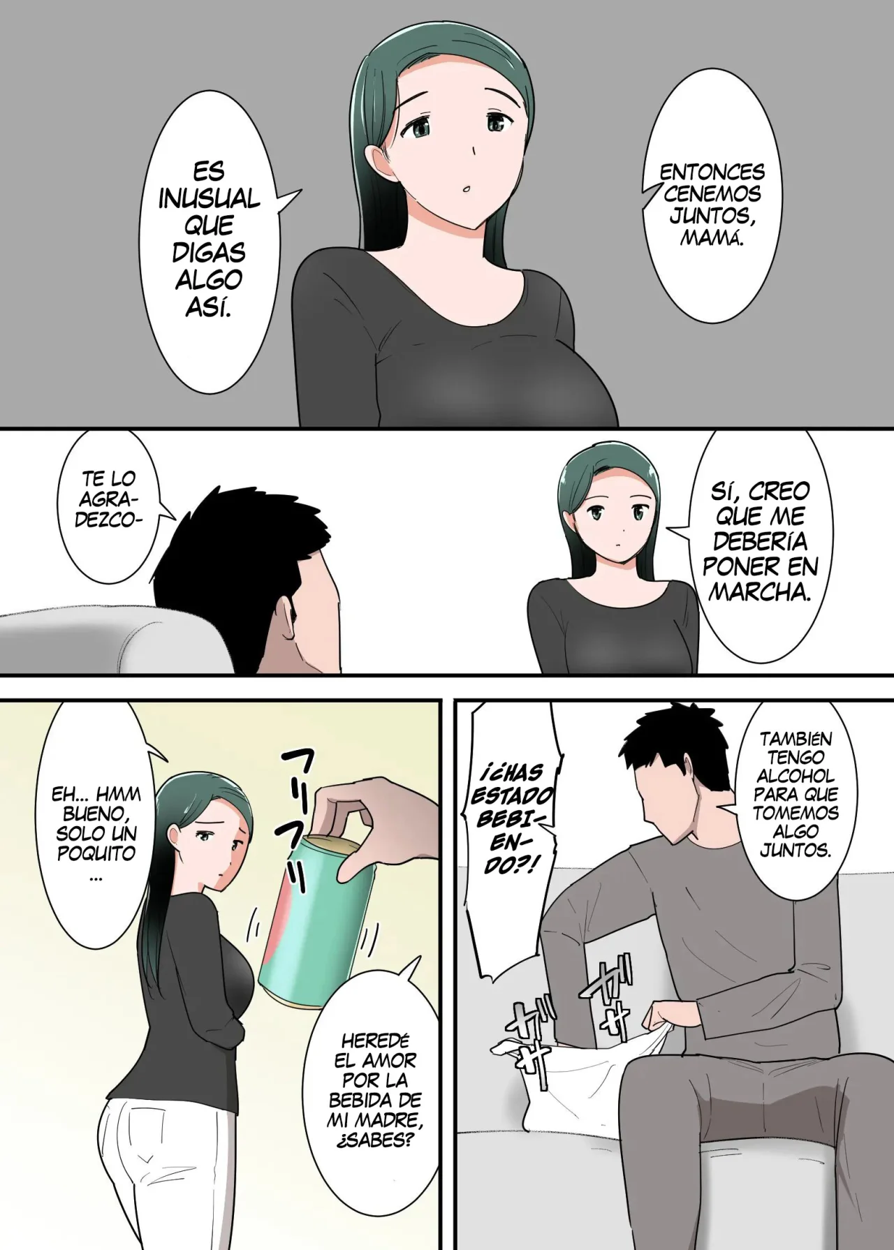 Hahaoya to Sex Shita Kibun wa Dou？｜¿Cómo se siente tener sexo con tu madre？ page 10 full