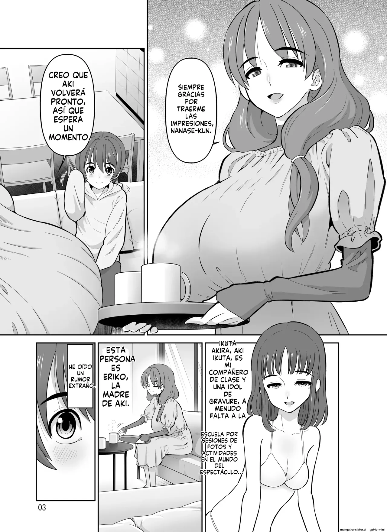 AV Joyuu no Hahaoya to Gravure Idol no Musume｜Madre Actriz Porno e Hija Idol Gravure page 3 full