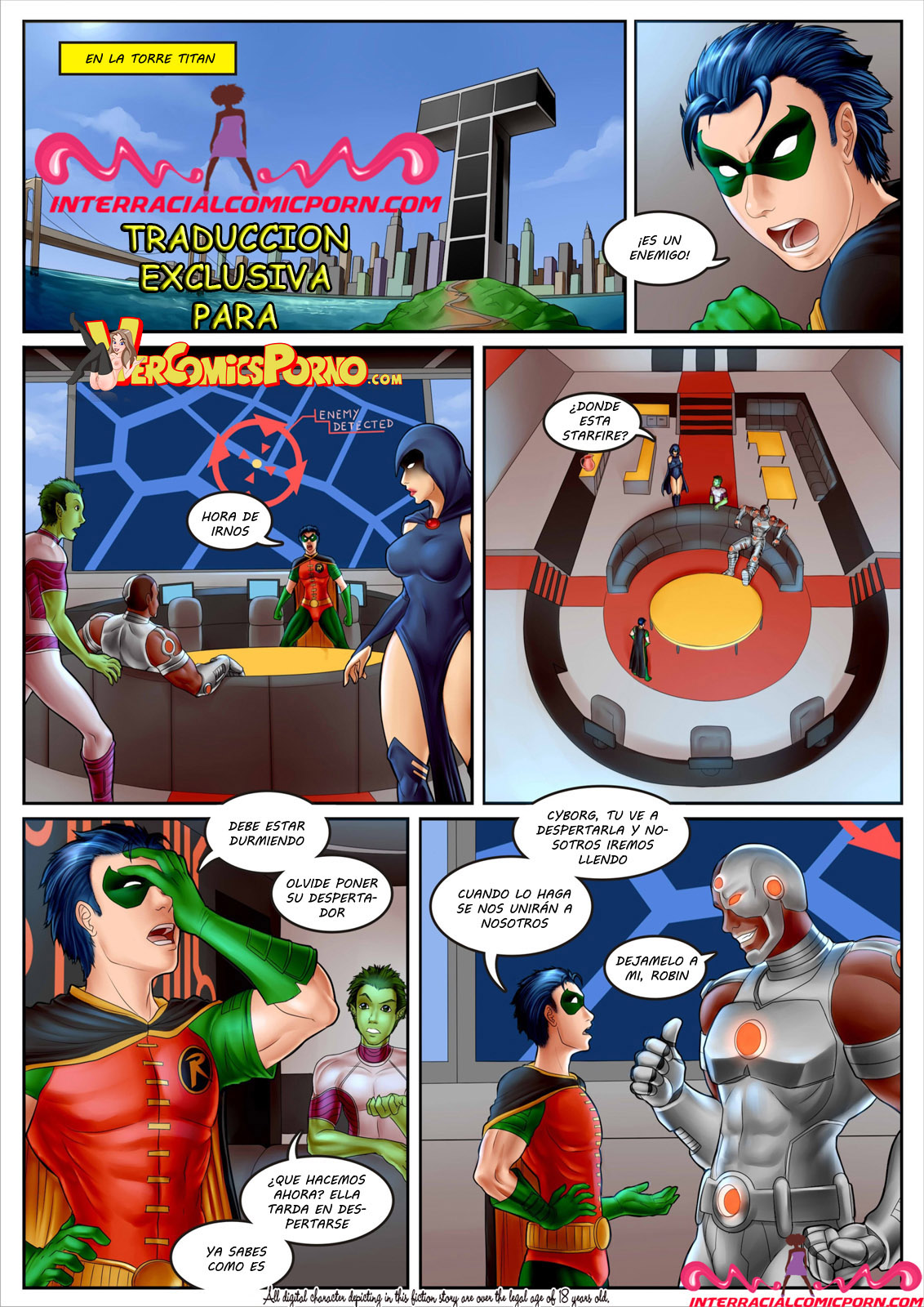 Starfire Es Muy Inocente! page 1 full