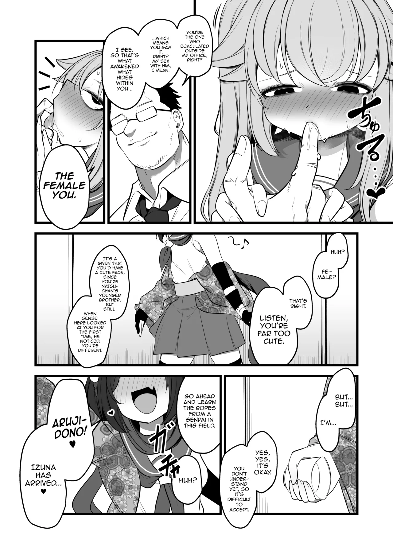 Natsu no Otouto ga Natsu toshite Sensei ni Dakareru Gainen | The Concept of Natsu's Little Brother Getting Fucked by Sensei as Natsu page 12 full