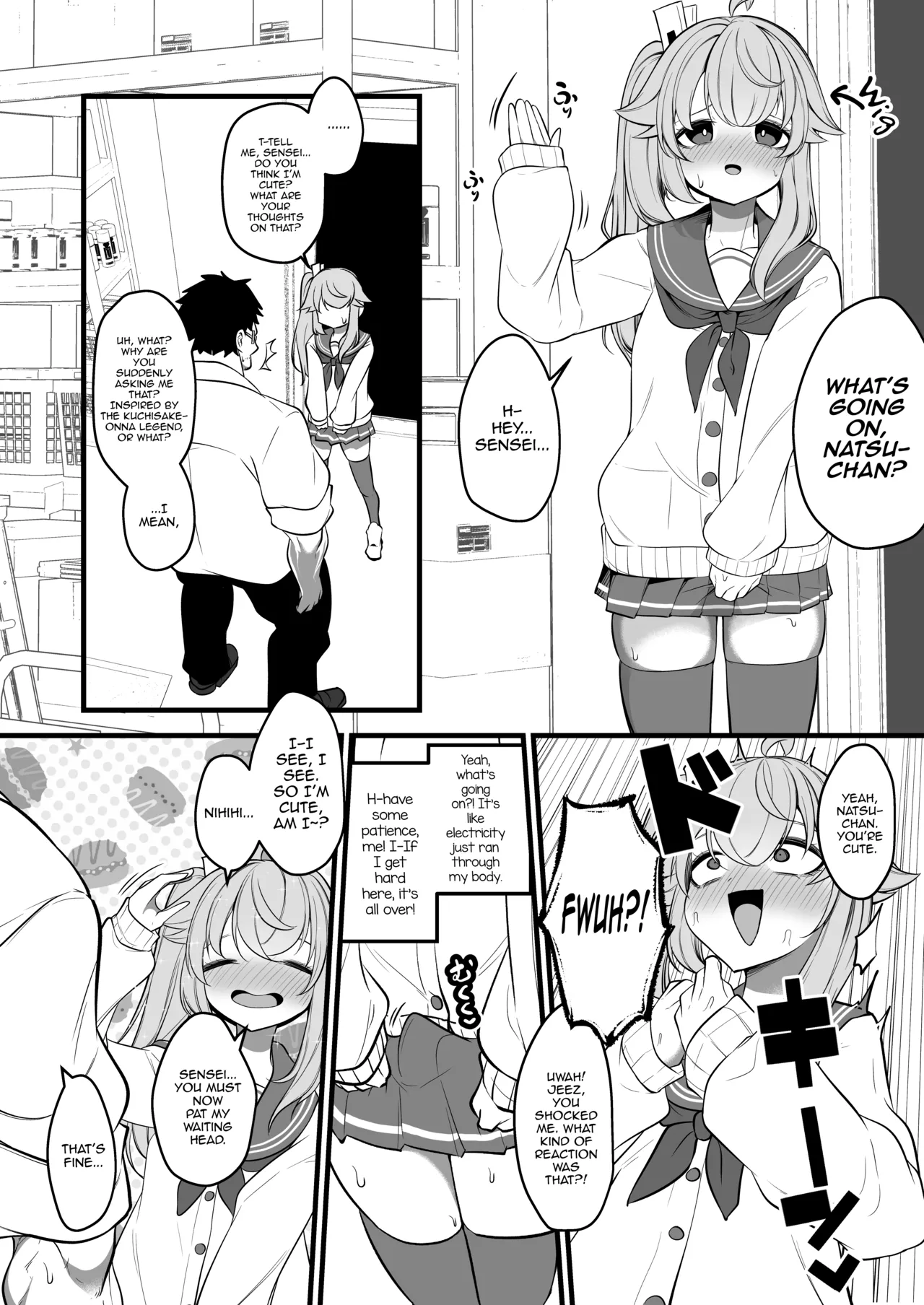 Natsu no Otouto ga Natsu toshite Sensei ni Dakareru Gainen | The Concept of Natsu's Little Brother Getting Fucked by Sensei as Natsu page 8 full