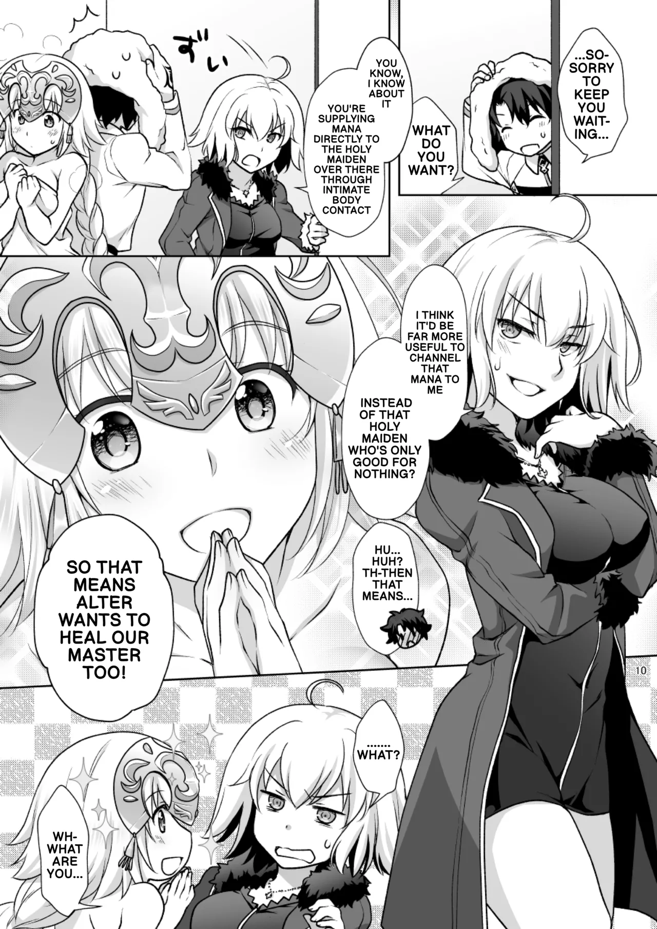 Chaldea Girls Collection W Jeanne Maid de Gohoushi | Chaldea Girls Collection double Jeanne serving as maids page 9 full