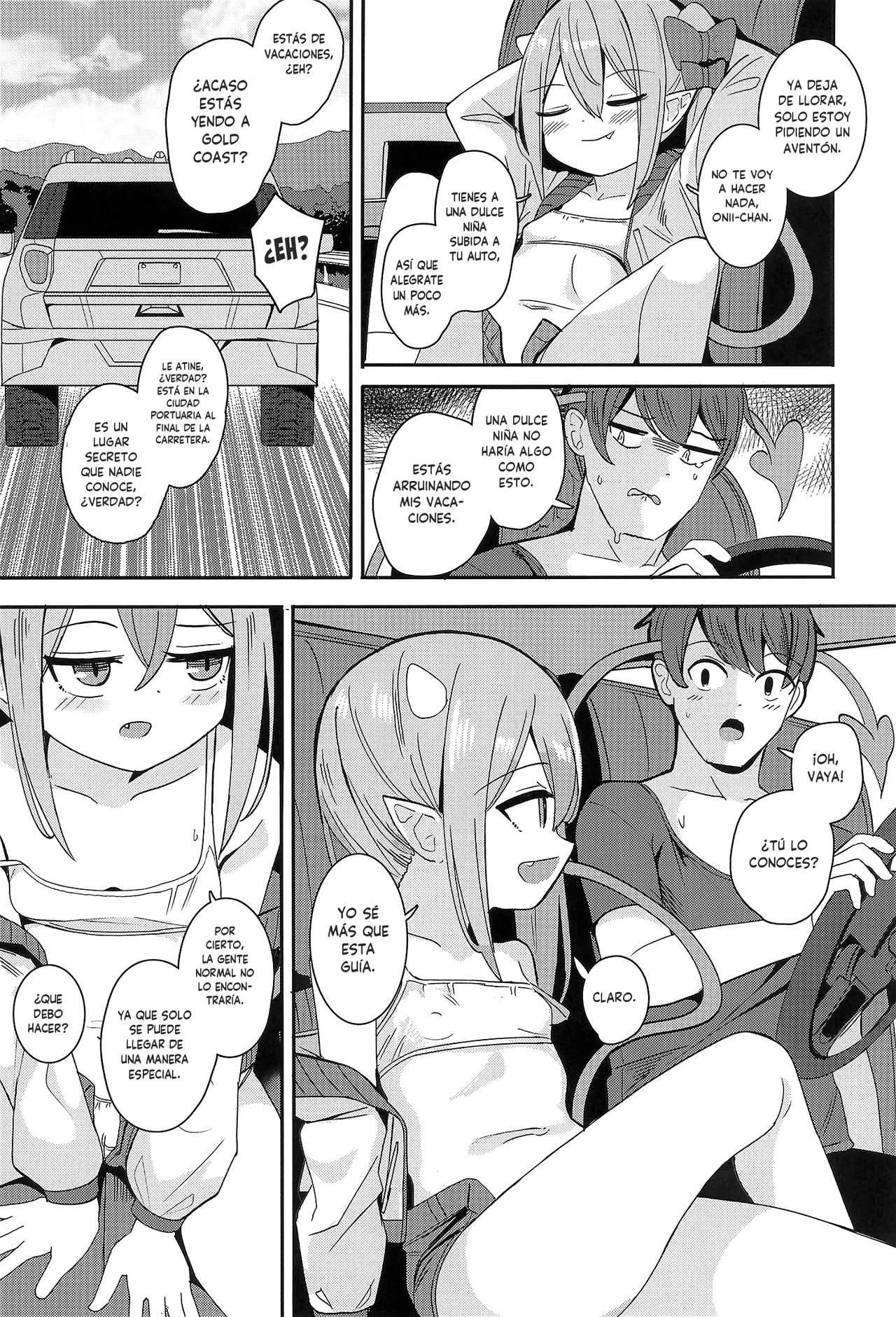 Loli Succubus to Ero na Road Trip page 5 full