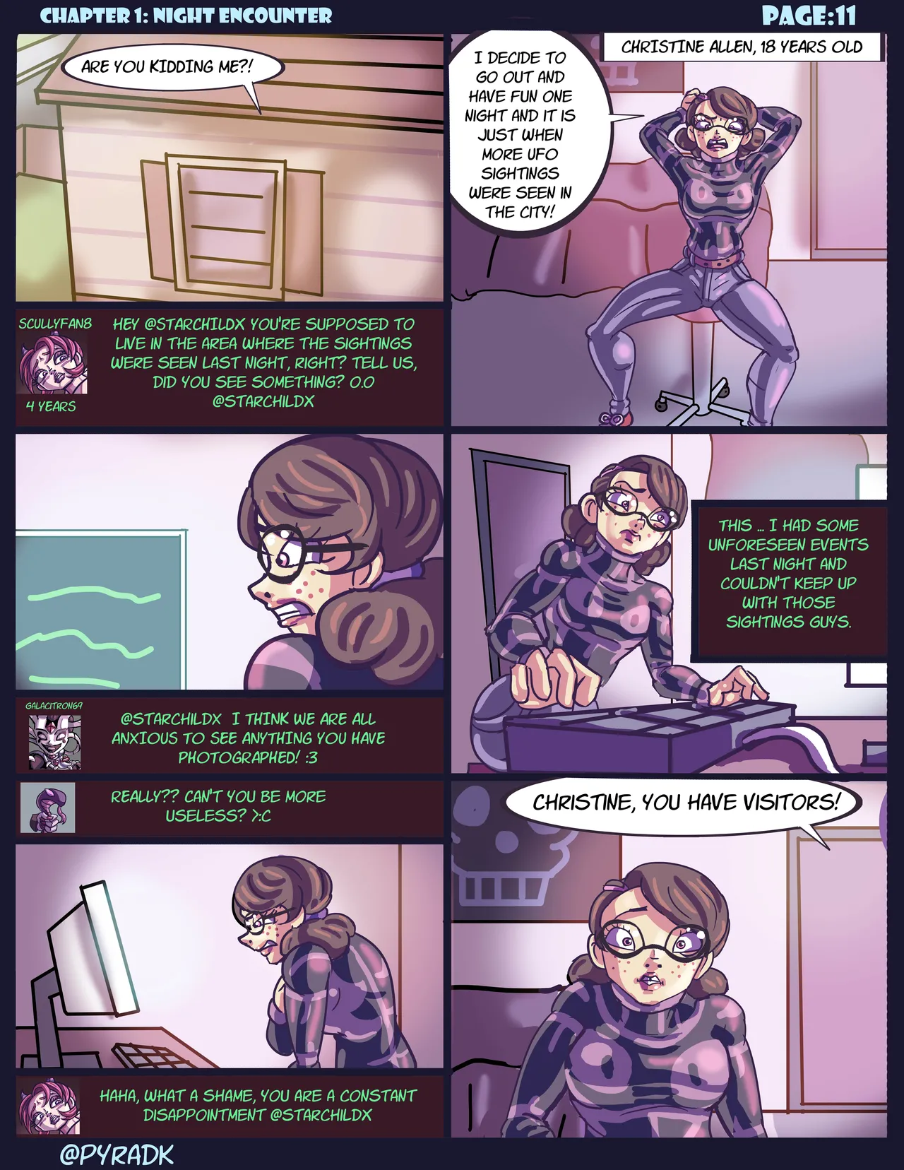 The Alien Pregnancy page 11 full