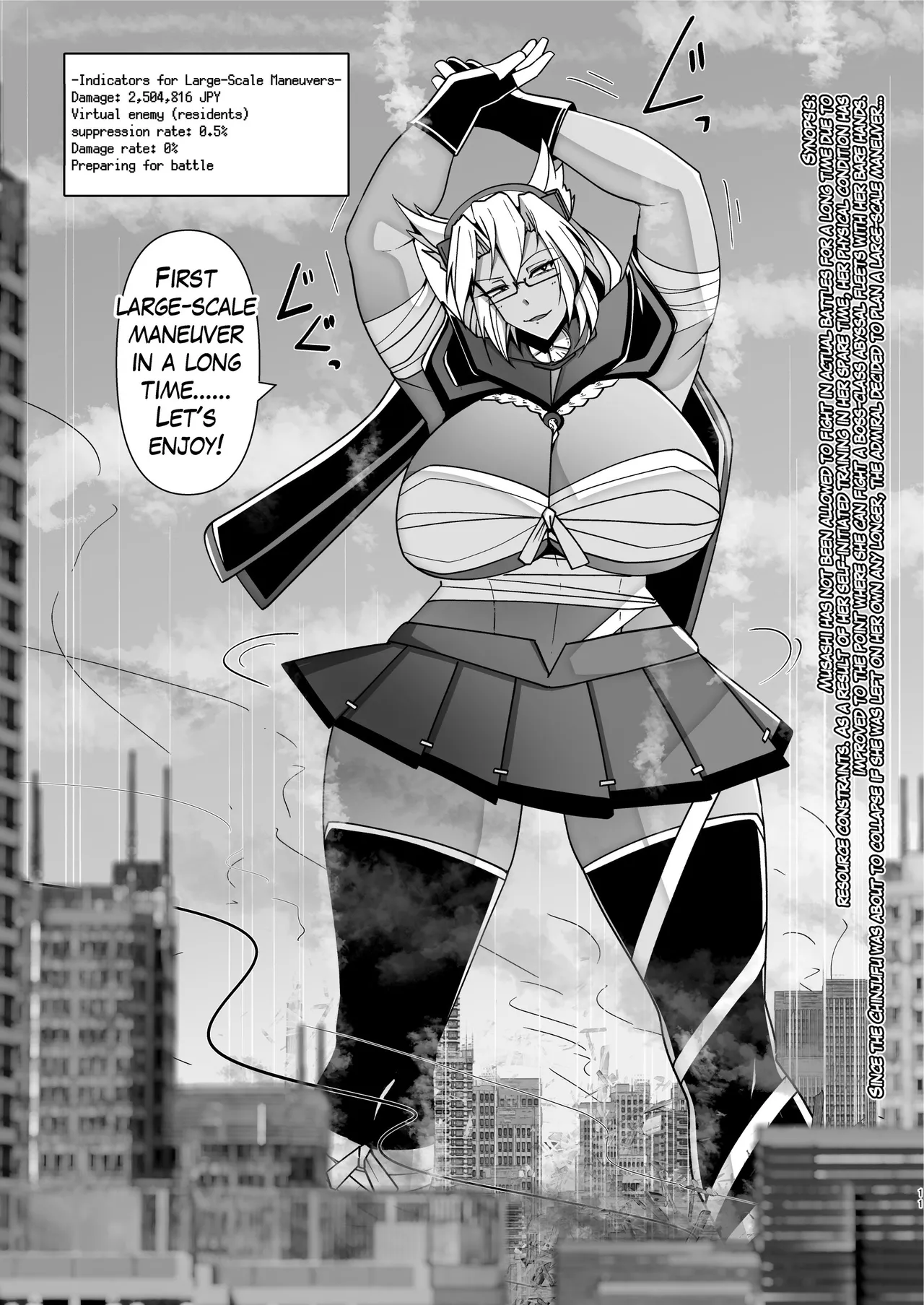 I love big, strong Fleet Girls 2 page 11 full