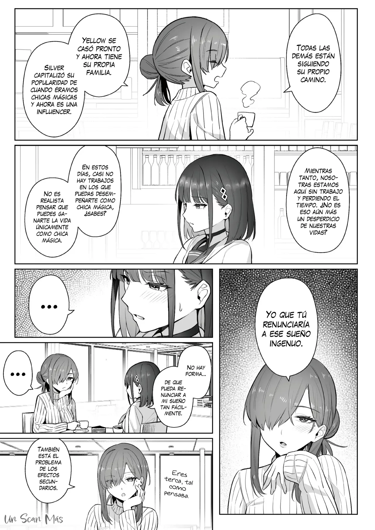 Moto Mahou Shoujo no Shigoto Hanashi Ao Zenjitsutan | El Trabajo De La Ex Chica Mágica Azul ~Precuela~ page 6 full