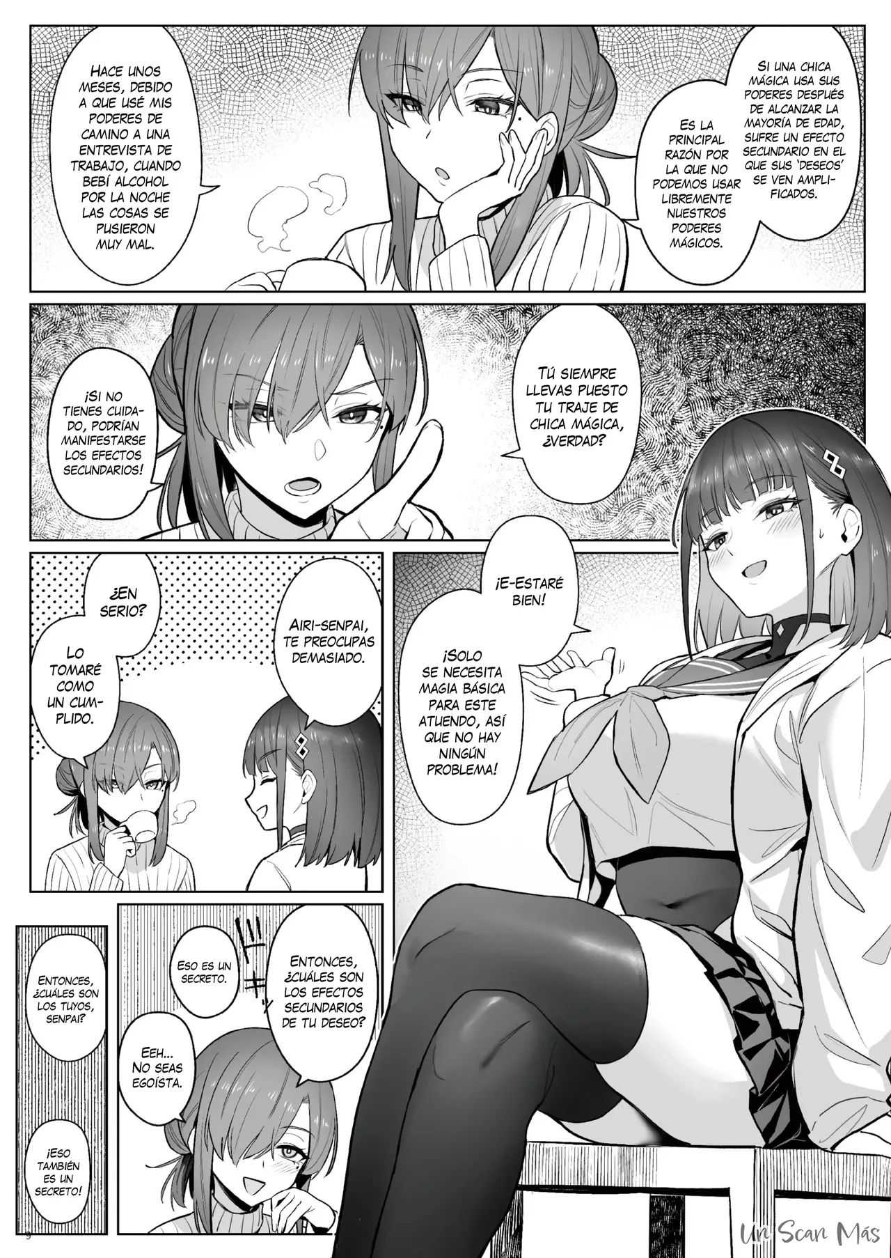 Moto Mahou Shoujo no Shigoto Hanashi Ao Zenjitsutan | El Trabajo De La Ex Chica Mágica Azul ~Precuela~ page 7 full