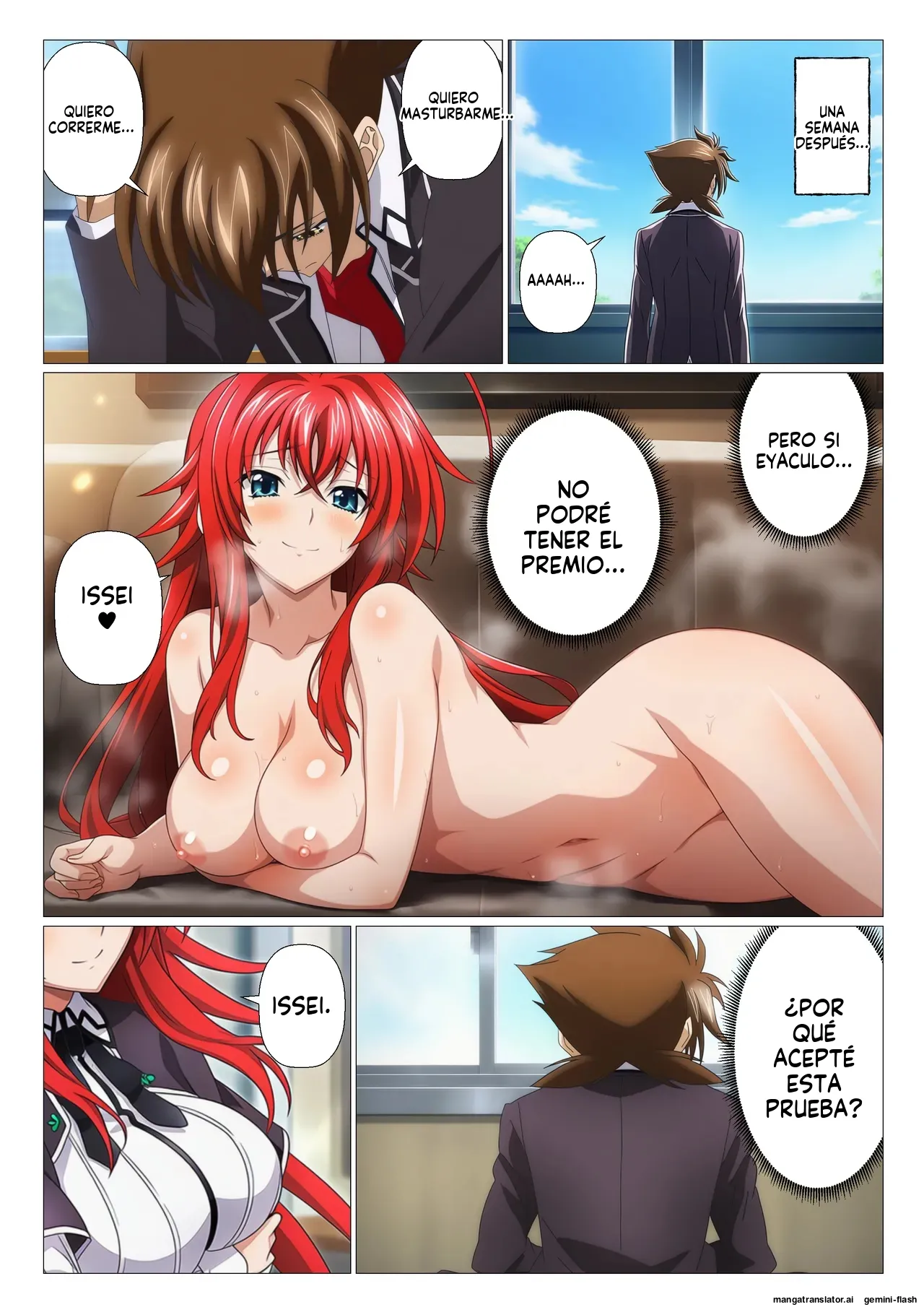 Moshi Rias-tachi ga issei no shaseikanri shitara - サークル休館日  MTL page 6 full