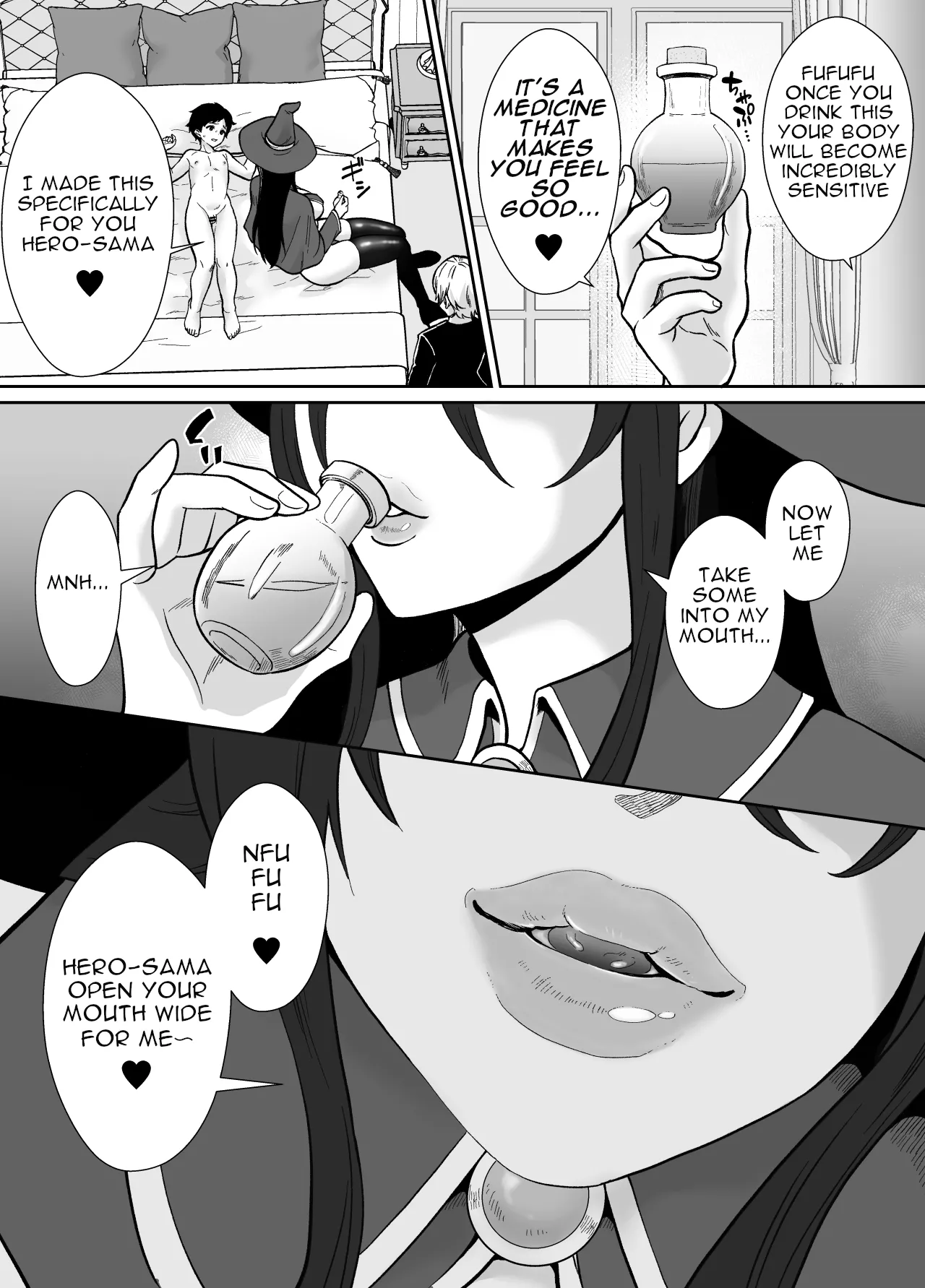 Gekijuu Shuchaku Mahou Tsukai to Futanari Shitsuji ni Yoru Yuusha-sama Shosei Hakamase Namakoubi  Mesu-ka Choukyou Gyaku Rape page 11 full