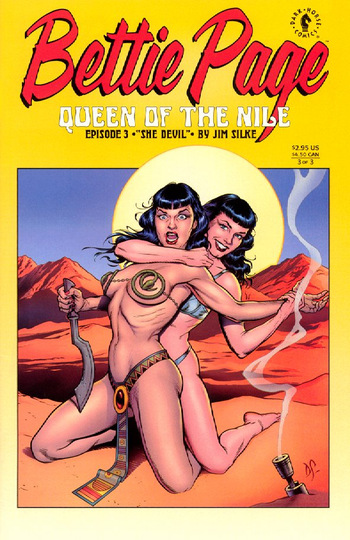 [Jim Silke] Bettie Page - Queen Of The Nile #3 [ENG] cover