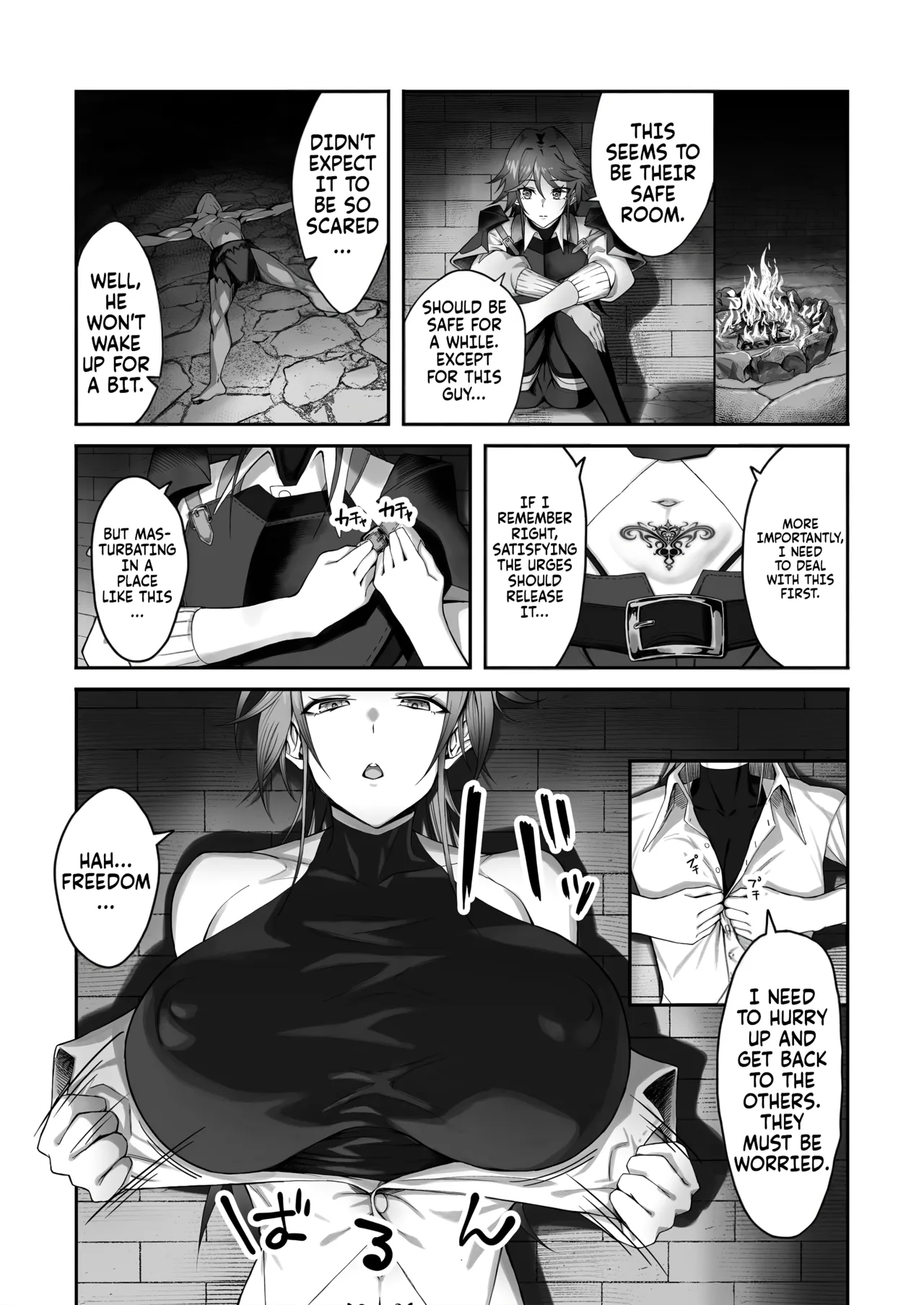 Inmon o Fuyo Sareta kara Goblin o Tsukatta Hanashi | The tale of how I got a lewd crest and used a coblin because of it! page 10 full