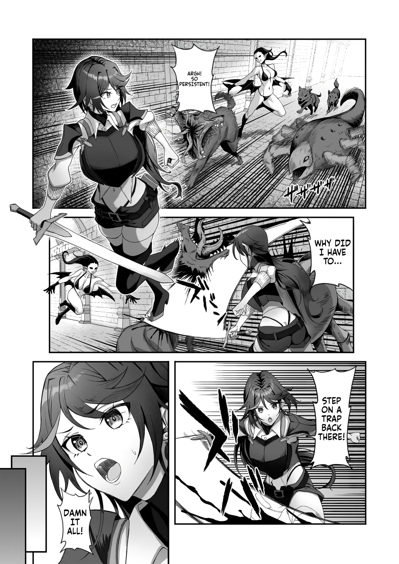 Inmon o Fuyo Sareta kara Goblin o Tsukatta Hanashi | The tale of how I got a lewd crest and used a coblin because of it! page 3 full
