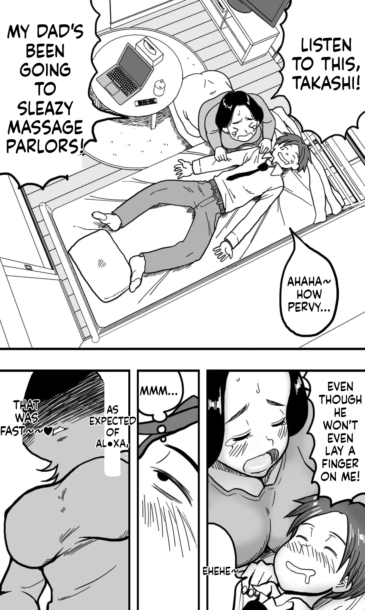 A drunk son mistakes his mother for a call girl and starts groping her huge breasts page 5 full