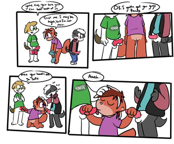 [Sachidog] Fun with dogs (Deleted comics) cover