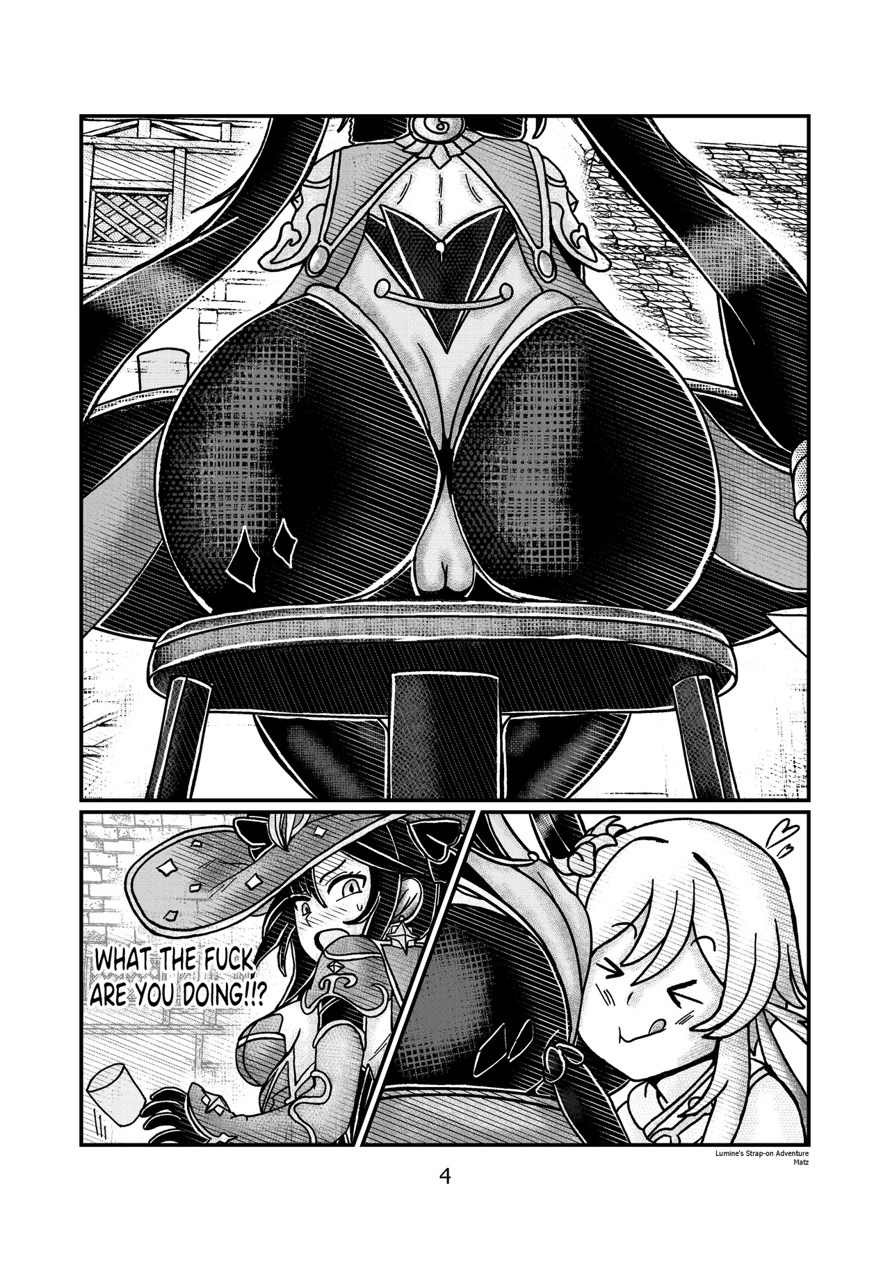 Lumine's Strap-on Adventure page 5 full