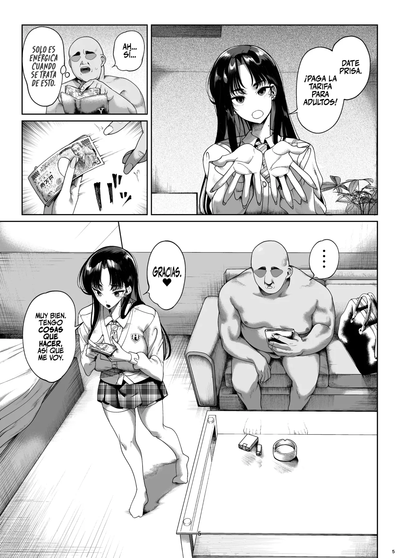 Namaiki P-katsu Musume Oshioki Choukyou page 6 full