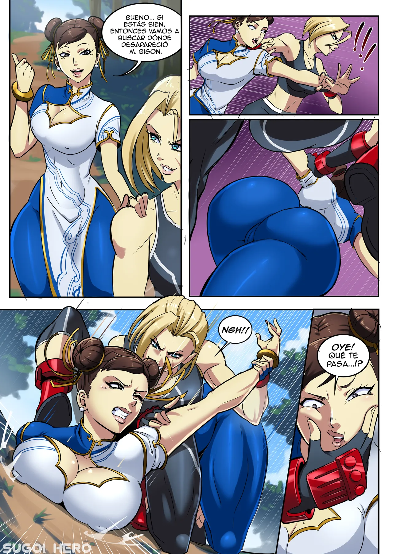 Cam-Seized!  Spanish page 6 full