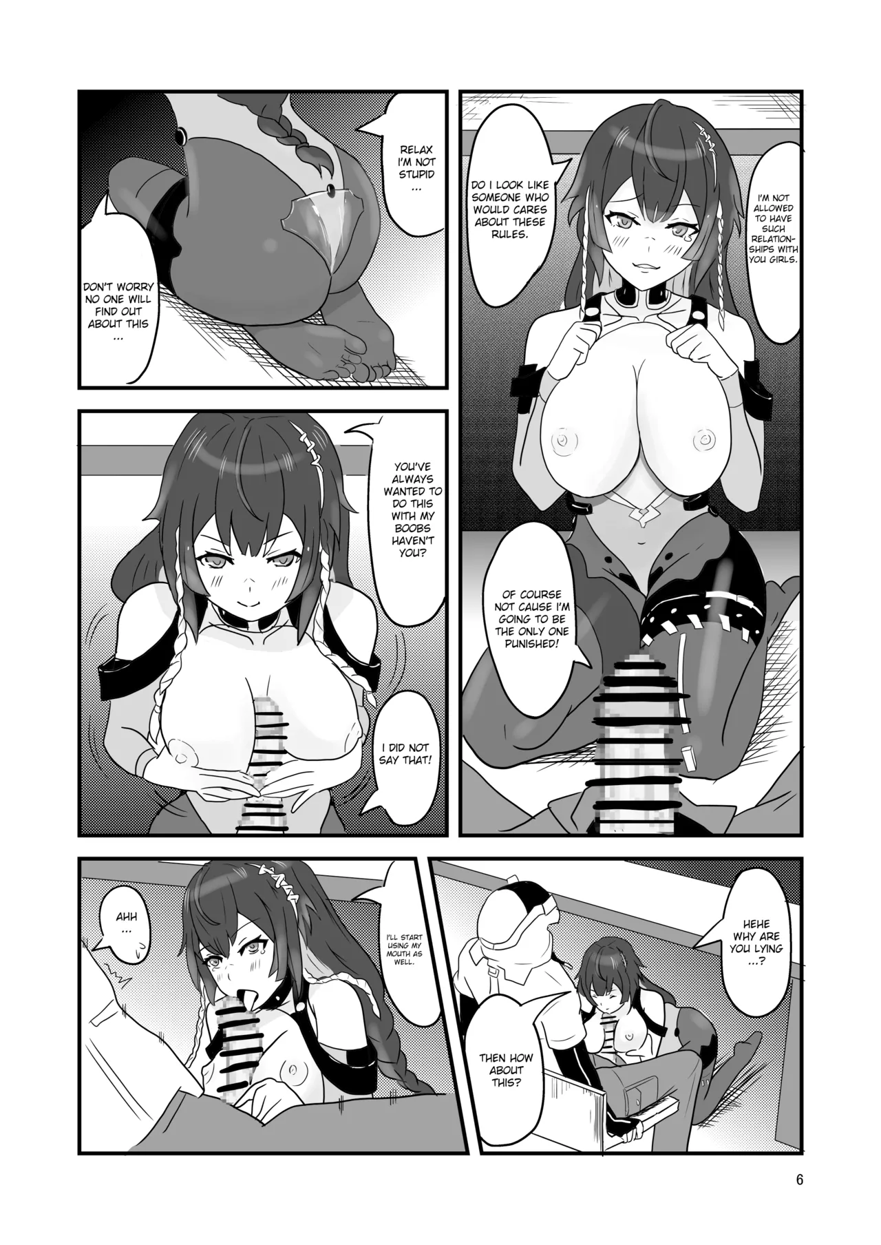 Snowbreak: Suppressed Desires ~S○OWBREAK HAREM BASE page 8 full