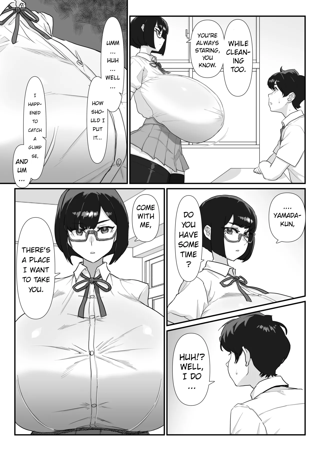 Kuroi-san wa Kakusenai!! page 6 full