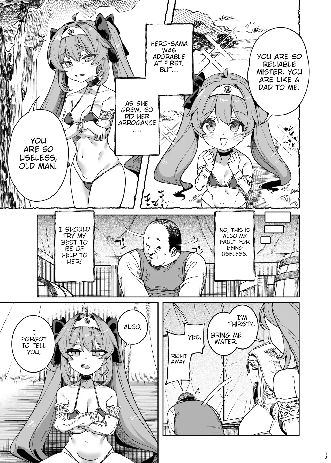 Isekai Wakarase Ojisan Yuusha Ryoujoku Hen page 12 full