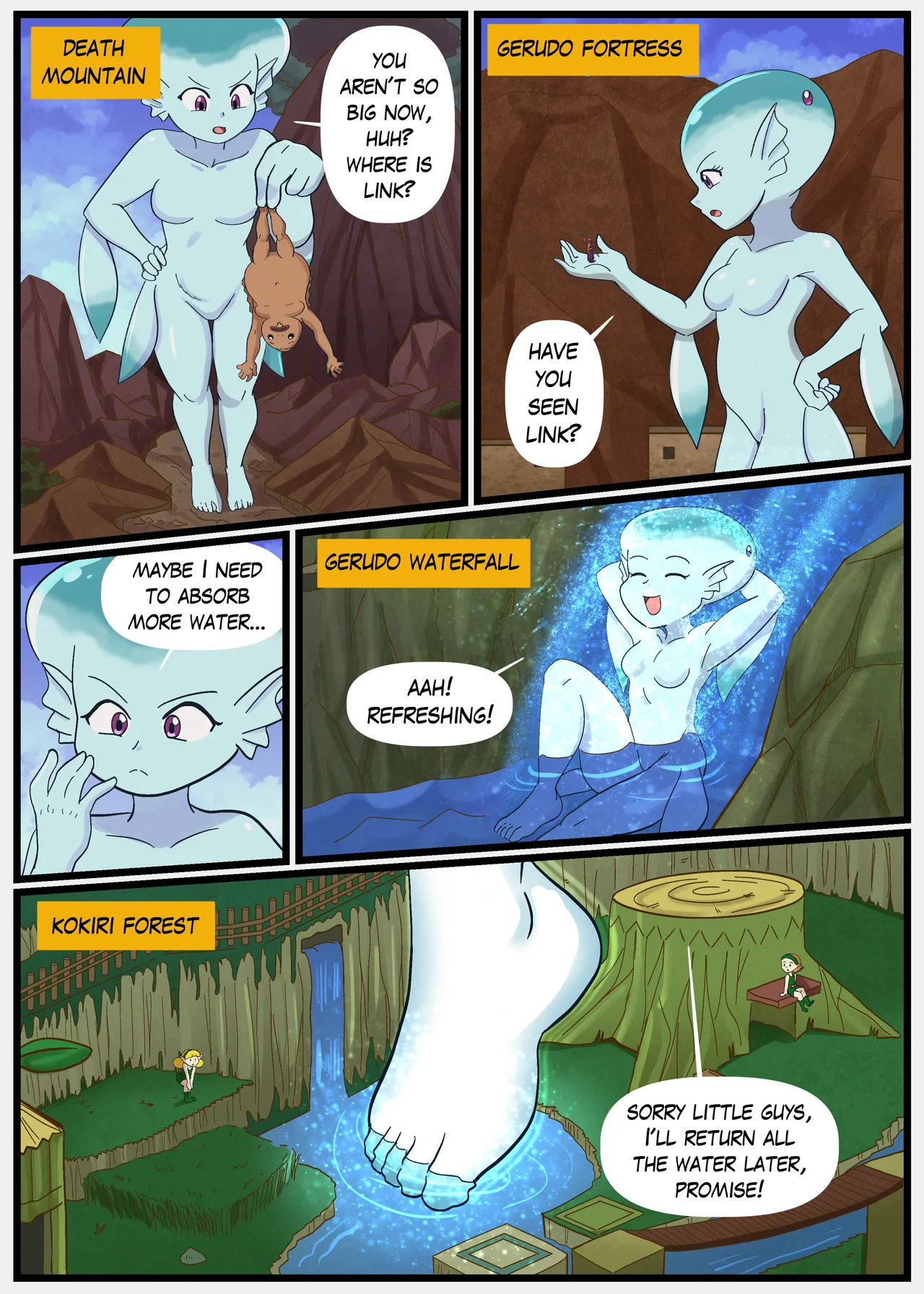 GTS Ruto´s Quest for Link page 9 full