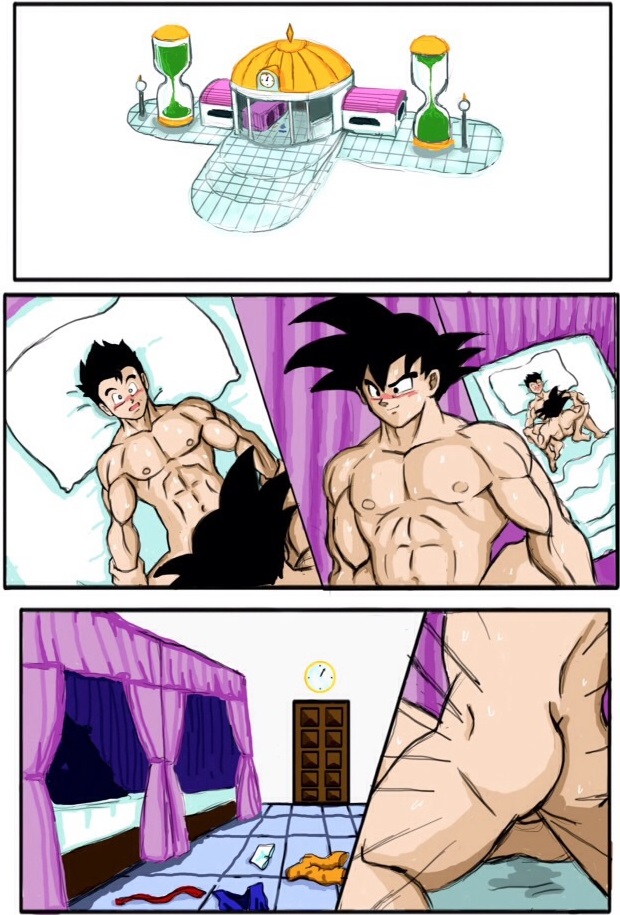 Dragon ball yaoi compilalated Son Goku, Son Gohan Son Goten 2 page 6 full