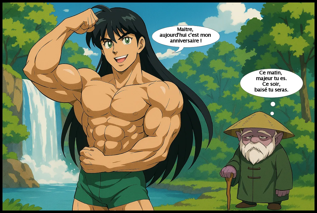 Shiryu and Dōko - Saint Seiya page 1 full