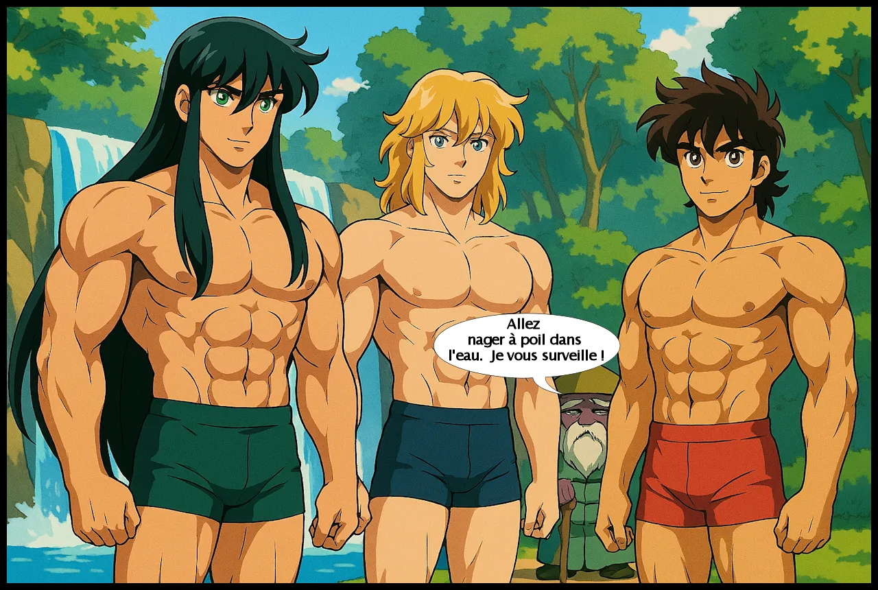 Shiryu and Dōko - Saint Seiya page 11 full