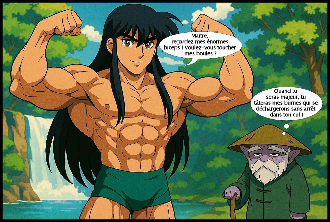 Shiryu and Dōko - Saint Seiya page 9 full