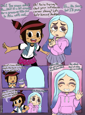 [Toony] Andrea is Really Helpful (The Ghost and Molly McGee) cover