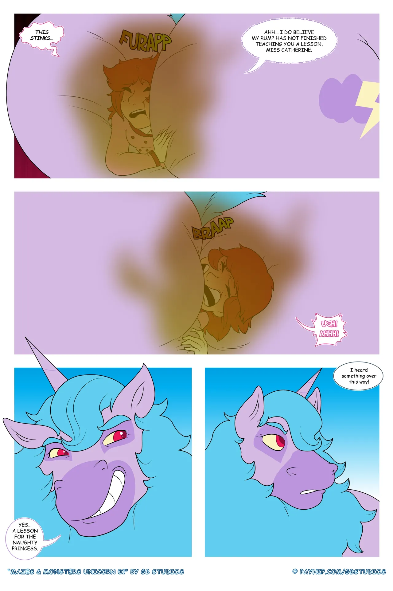 Mazes & Monsters Unicorn #2 page 12 full