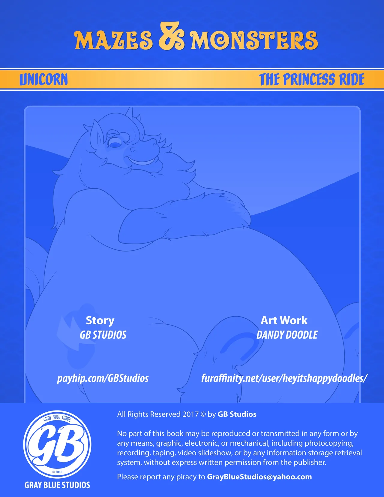 Mazes & Monsters Unicorn #2 page 2 full