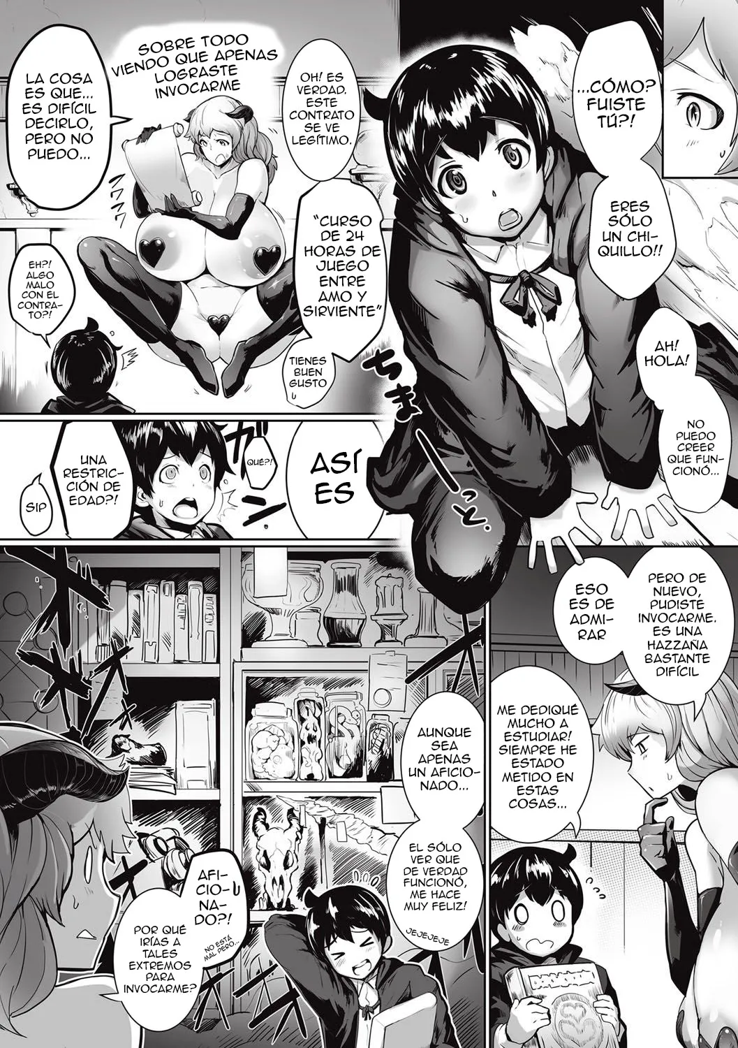 Inma-San Sakaotoshi｜La Caida Inversa del Súcubo page 2 full