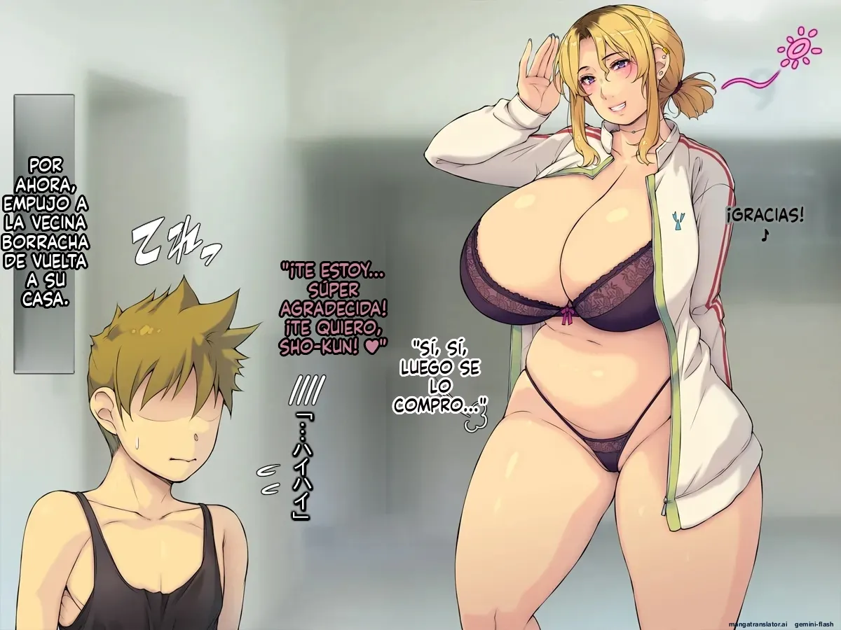 Tonari no Bakunyuu Muchimuchi Danchi Tsuma-san Darashinai Oku-san to Danna no Rusuchuu ni H  MTL page 6 full