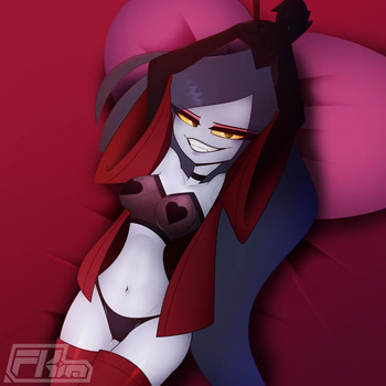 [FKim] Overexposed Demon (Hazbin Hotel) cover