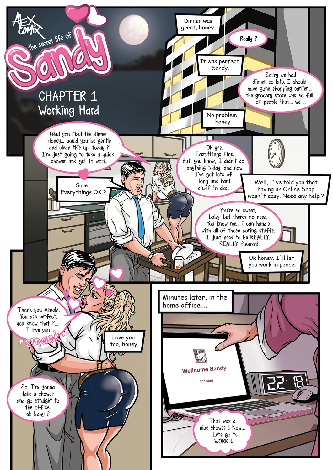 The Secret Life Of Sandy Ch. 1-16 page 1 full