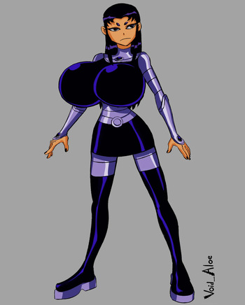 [VoidAloe] Blackfire Huge Boobs (Teen Titans) cover