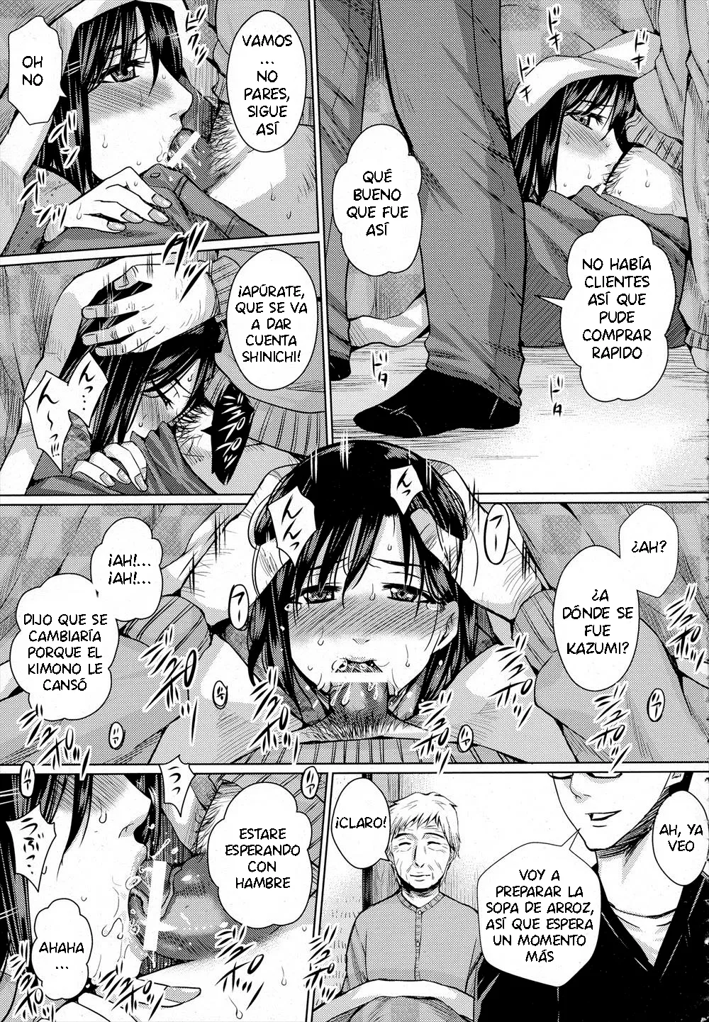 Hitozuma NTR  Jusei ~Mou Gifu shika Aisenai~ | Ahora sólo Puedo Amar a mi Suegro page 11 full